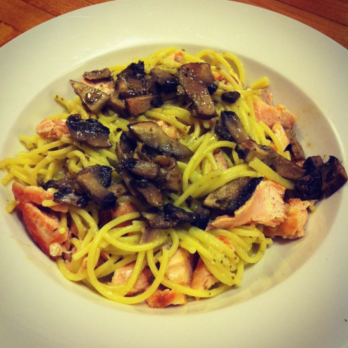 Recipe Salmon Pesto Pasta YUM YUM School Mum
