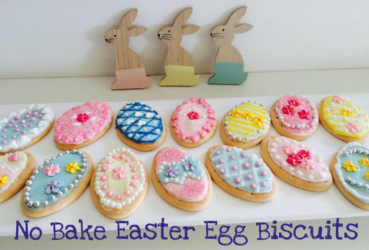 Easy Easter Egg Biscuits School Mum