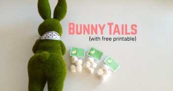 Bunny Tails (With Free Printable)