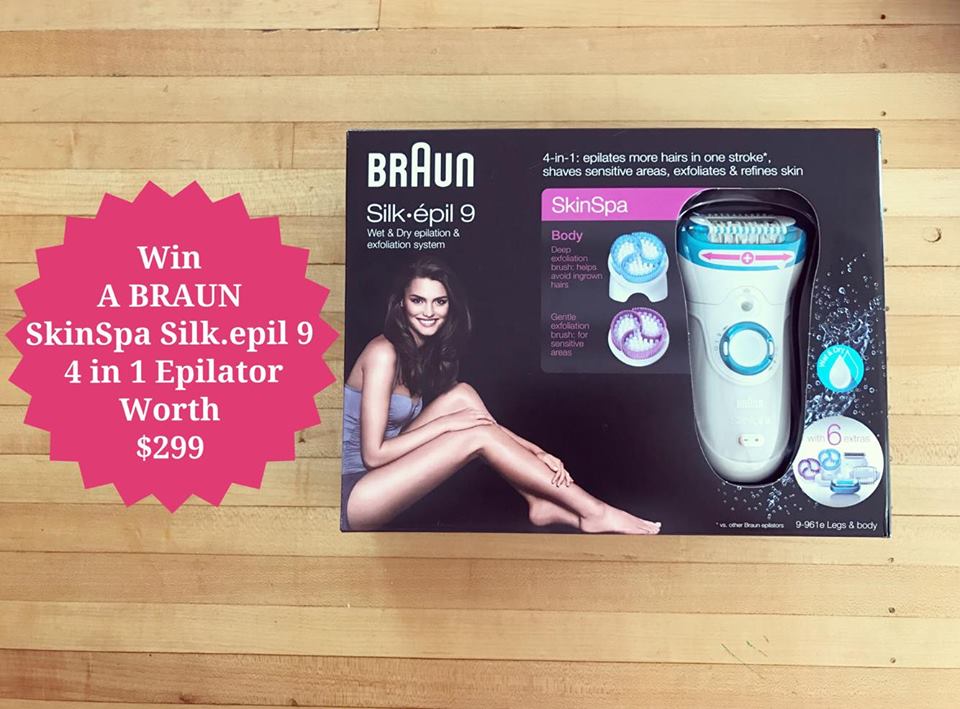 Score A BRAUN Silk-epil 9 SkinSpa 4 in 1 Epilator - School Mum