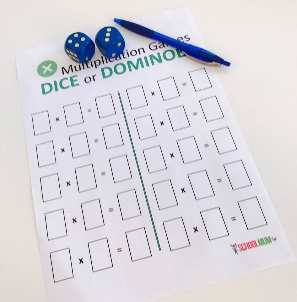 Help Your Kids Practice Their Multiplication With These 2 Simple Games ...