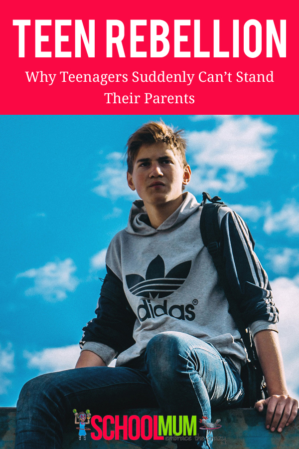 Teen rebellion: Why teenagers suddenly can't stand their parents #teens #parenting