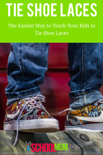 The Easiest Way to Teach Your Kids to Tie Shoe Laces - School Mum - Tie Laces With Animal Trick Training